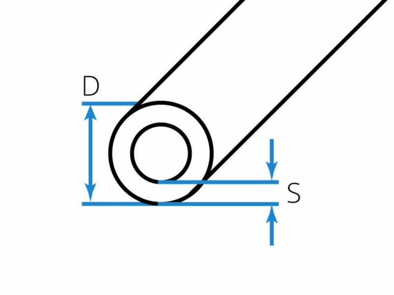 Bronze tubes round