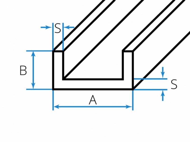 Aluminium-U-Profile