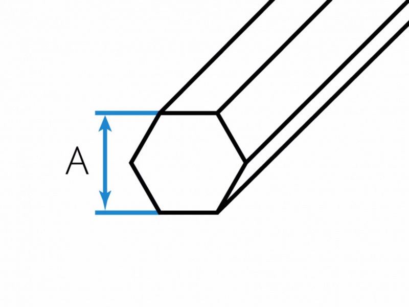 Aluminium-Bronzestangen Sechskant